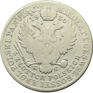 Kingdom of Poland, Nicholas I, 5 zloty 1830
