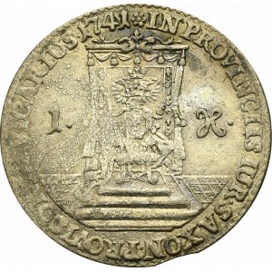 August III Sas, Grosz wikariacki 1741
