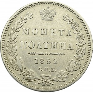 Russia, Nicholas I, Poltina 1852