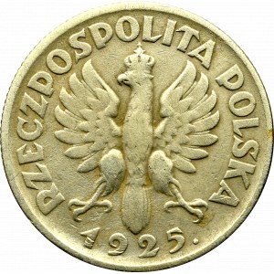 II Rzeczpospolita, 1 złoty (z kropką), Londyn Kobieta i kłosy
