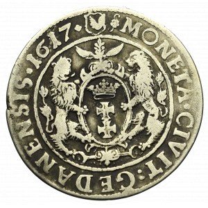 Sigismund III, 18 groschen 1617, Danzig