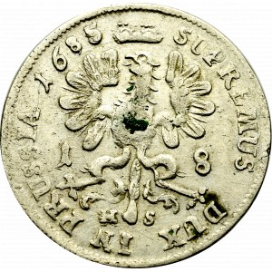 Germany Preussen, 18 groscehn 1685, Konigsberg
