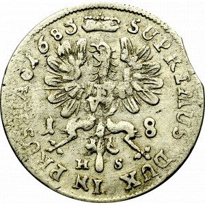 Prusy Książęce, Ort 1685, Królewiec