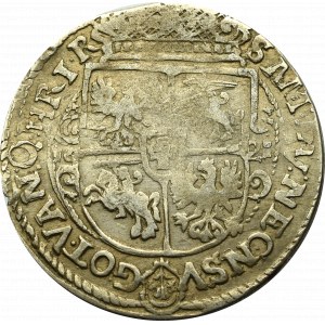 Sigismund III, 18 groschen 1621, Bromberg - PRV M