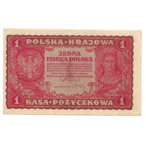 II Rzeczpospolita, 1 marka polska 1919 I SERJA EG