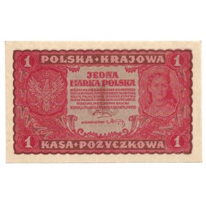 II Rzeczpospolita, 1 marka polska 1919 I SERJA CF