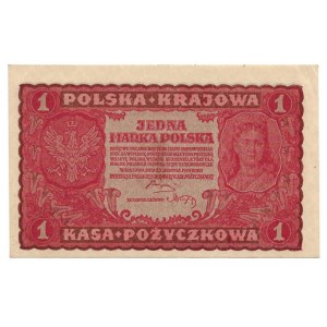 II Rzeczpospolita, 1 marka polska 1919 I SERJA DH