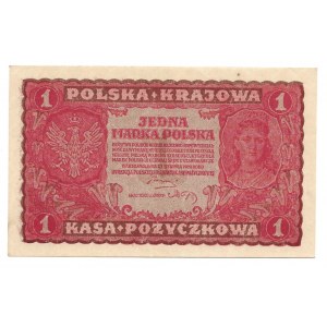 II Rzeczpospolita, 1 marka polska 1919 I SERJA DG