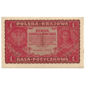 II Rzeczpospolita, 1 marka polska 1919 I SERJA HP
