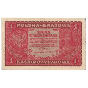 II Rzeczpospolita, 1 marka polska 1919 I SERJA BM