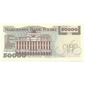 PRL, 50000 złotych 1993 Staszic seria S