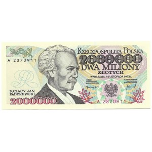 2 mln złotych 1993 A