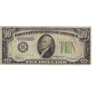 USA, 10 dollars 1934 A
