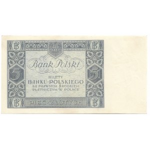 II Rzeczpospolita, 5 złotych 1930 Ser. CE