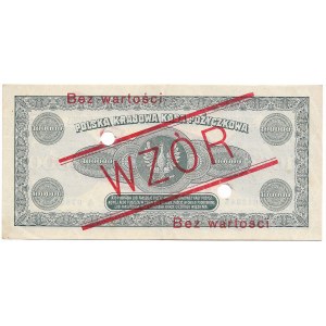 II Rzeczpospolita, 100 000 marek polskich 1923 A - WZÓR