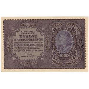 II Rzeczpospolita, 1000 marek polskich 1919 I SERJA DT