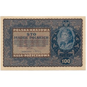 II Rzeczpospolita, 100 marek polskich 1919 IG SERJA Z