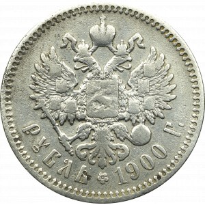 Russia, Nicholas II, Rouble 1900