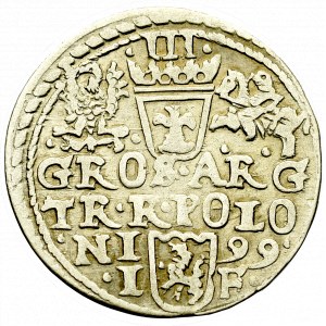 Zygmunt III Waza, Trojak 1599, Olkusz - NIEOPISANY