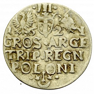 Sigismund III, 3 groschen 1621, Cracow