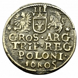 Sigismund III, 3 groschen 1605, Cracow