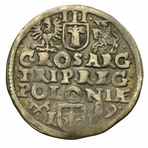 Sigismund III, 3 groschen 1589, Posen