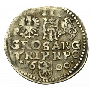 Sigismund III, 3 groschen 1600, Posen