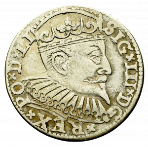 Zygmunt III Waza, Trojak 1598, Ryga - nieopisany DG