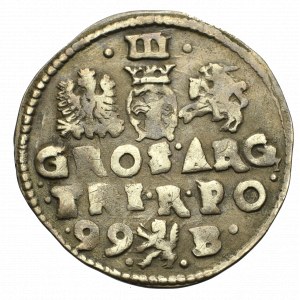 Sigismund III, 3 groschen 1599, Bromberg
