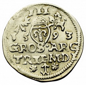 Sigismund III, 3 groschen 1593, Vilnius