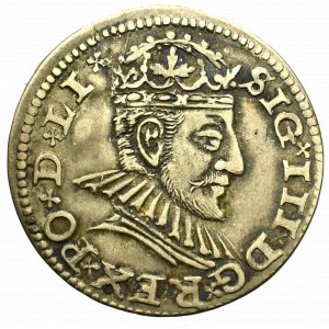 Zygmunt III Waza, Trojak 1590, Ryga - nieopisany DG