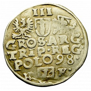 Zygmunt III Waza, Trojak 1598, Wschowa - nieopisany