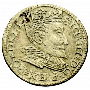 Sigismund III, 3 groschen 1596, Riga