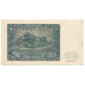 Generalne gubernatorstwo, 50 złotych 1941 Ser. B