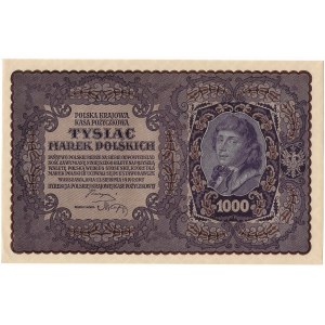 II Rzeczpospolita, 1000 marek polskich 1919 I SERJA DF