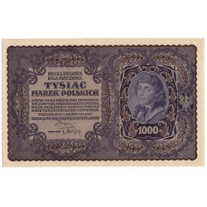 II Rzeczpospolita, 1000 marek polskich 1919 I SERJA DF