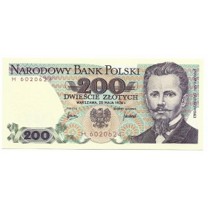 PRL, 200 złotych 1976 H