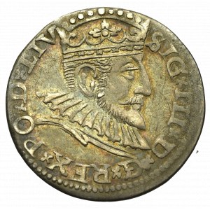 Zygmunt III Waza, Trojak 1593, Ryga - nieopisany LIV