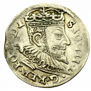 Zygmunt III Waza, Trojak 1593, Wilno - nieopisany
