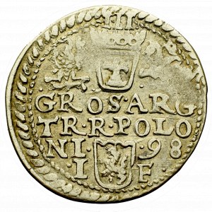 Zygmunt III Waza, Trojak 1598, Olkusz - nieopisany