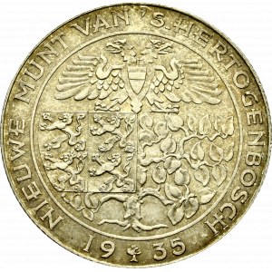 Netherlands, Hertogenbosch, 1 gulden for 750th anniversary of the city, 1935