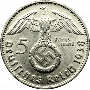 III Rzesza, 5 marek 1938 Hindenburg D