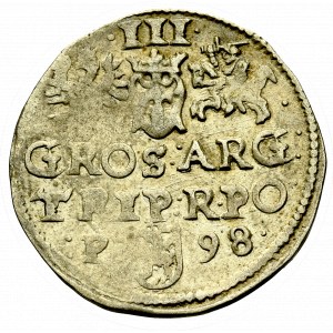 Sigismund III, 3 groschen 1598, Posen