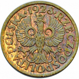 II Republic of Poland, 1 groschen 1928