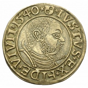 Prusy Książęce, Albrecht Hohenzollern, Grosz 1540, Królewiec