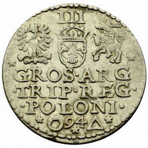 Sigismund III, 3 groschen 1594, Marienburg