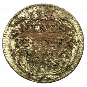 Germany, Braunschweig-Luneburg, 1/12 thaler 1752