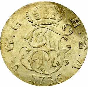 Germany, Mecklenburg-Strelitz, 1/6 thaler 1756