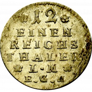 Germany, 1/12 thaler 1745