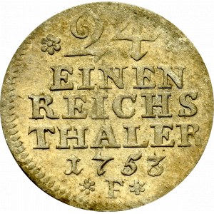 Germany, 1/24 thaler 1753 f